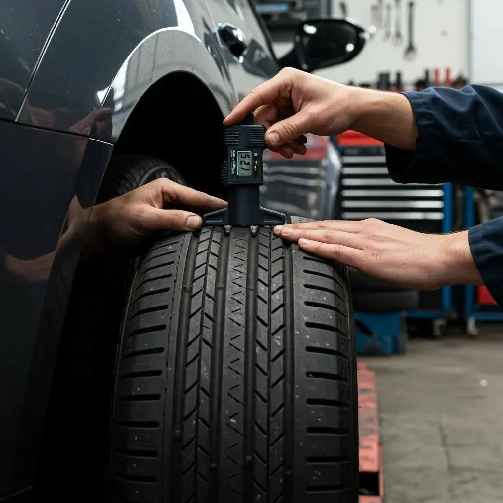 tyre needs replacing